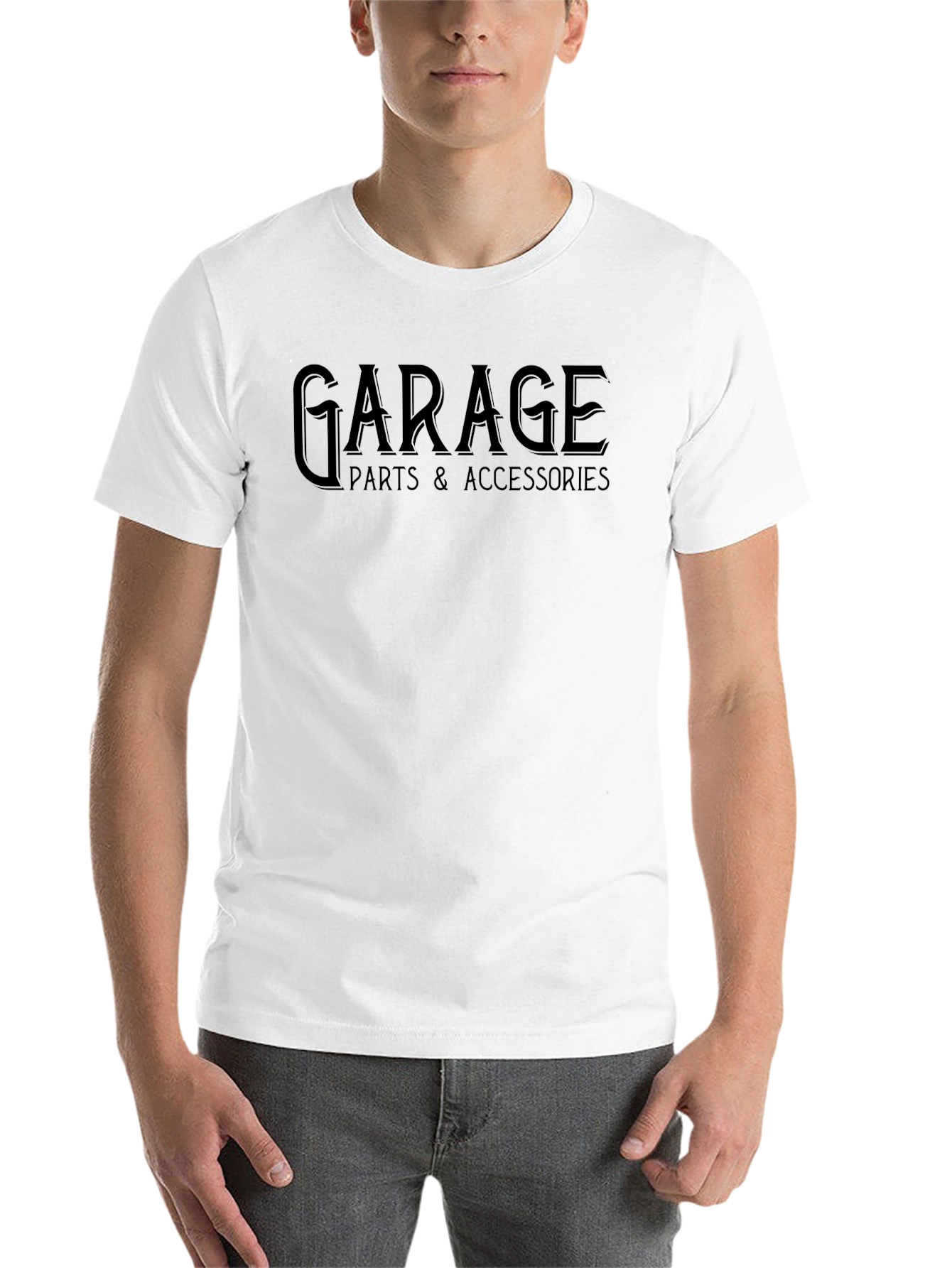 Garage Parts & Accessories Black T-Shirt