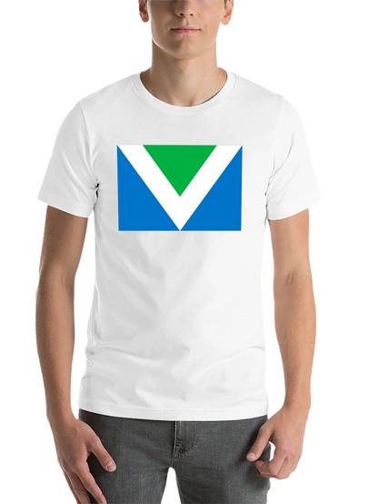 Vegan Flag Graphic T-Shirt - Black