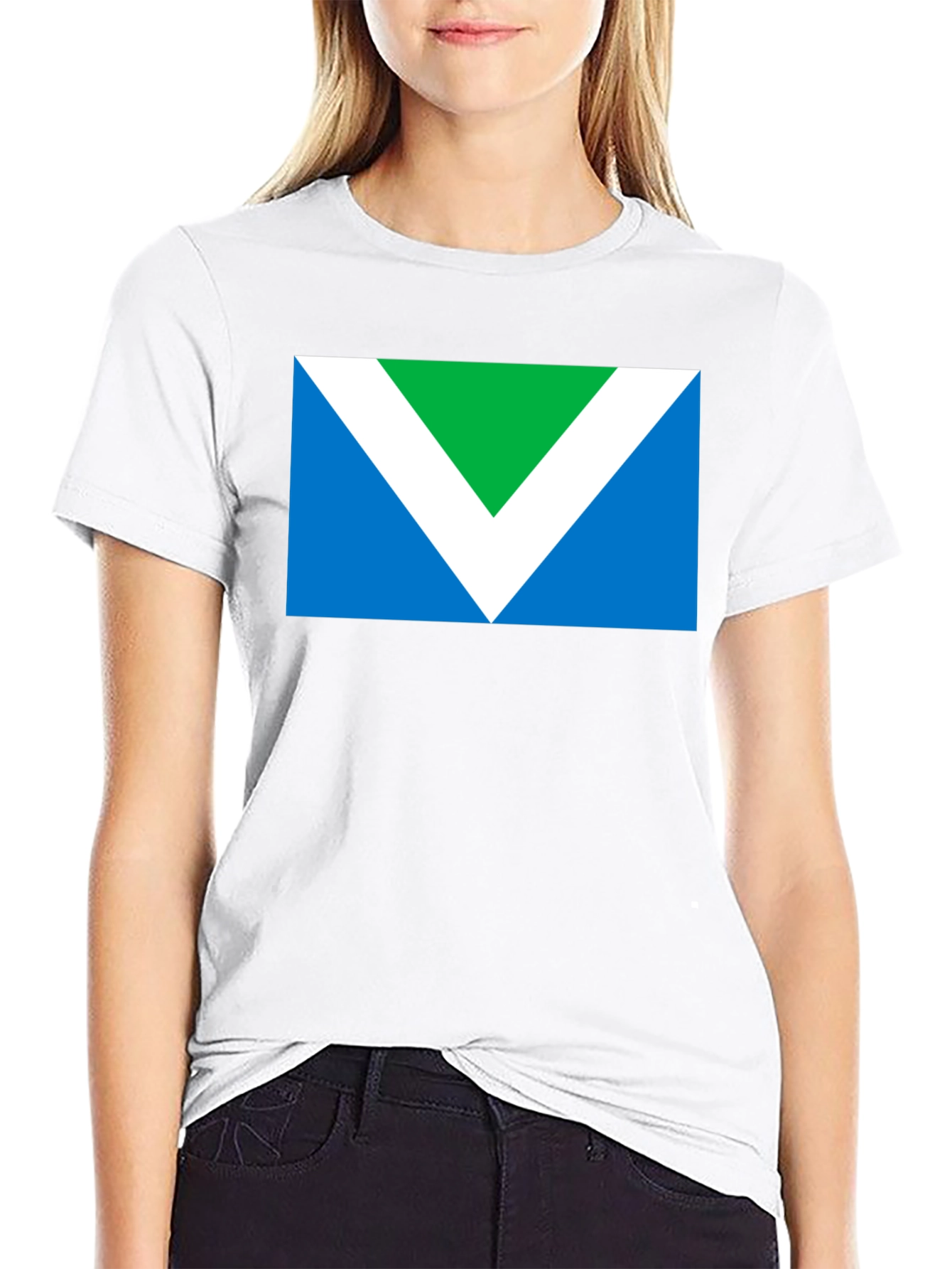 Vegan Flag Graphic T-Shirt - Black