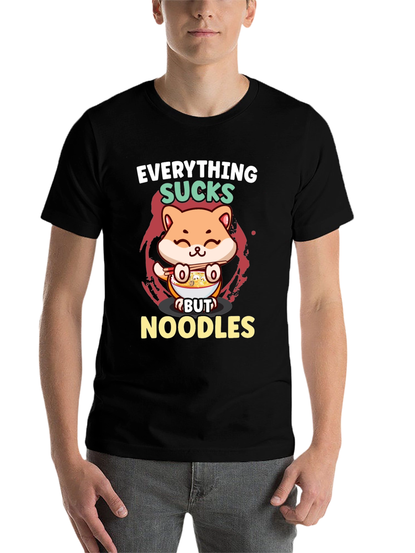 Everything Sucks But Noodles T-Shirt