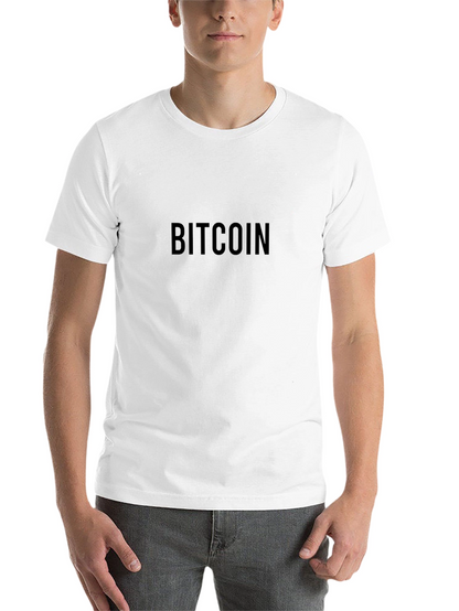 Bitcoin Black Tee - Crypto Enthusiast Apparel