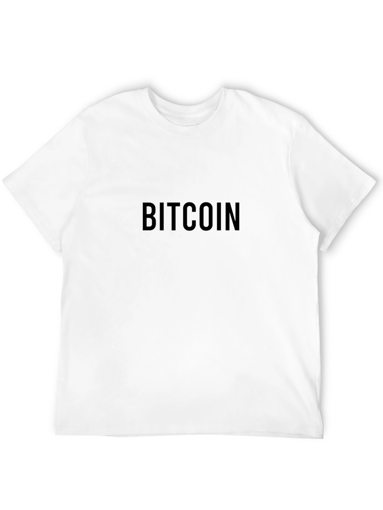 Bitcoin Black Tee - Crypto Enthusiast Apparel