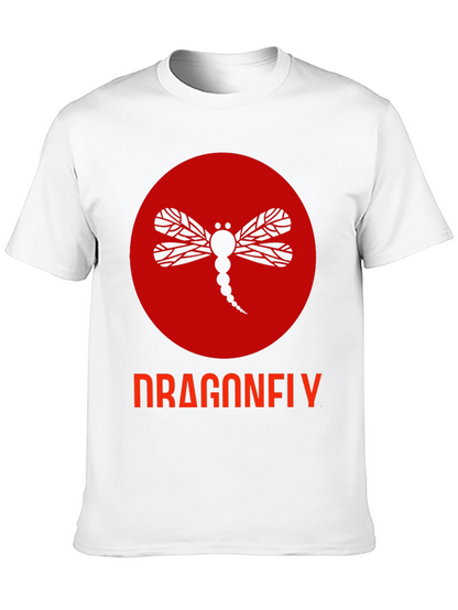 Dragonfly Graphic Tee - Black