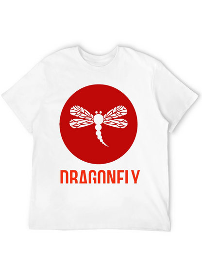 Dragonfly Graphic Tee - Black