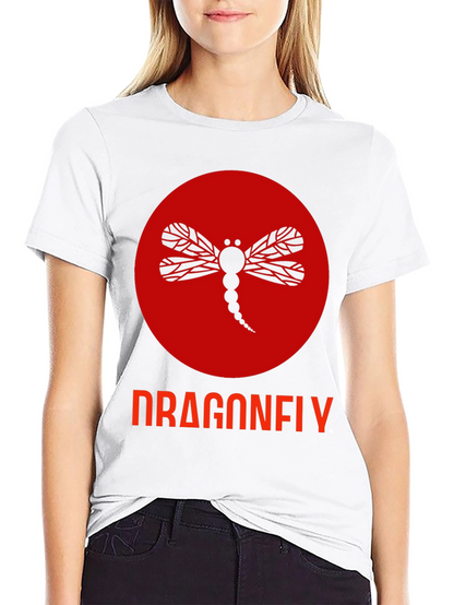 Dragonfly Graphic Tee - Black