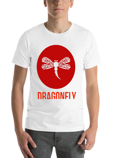 Dragonfly Graphic Tee - Black
