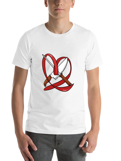 Chefs Heart T-Shirt - Culinary Love Tee