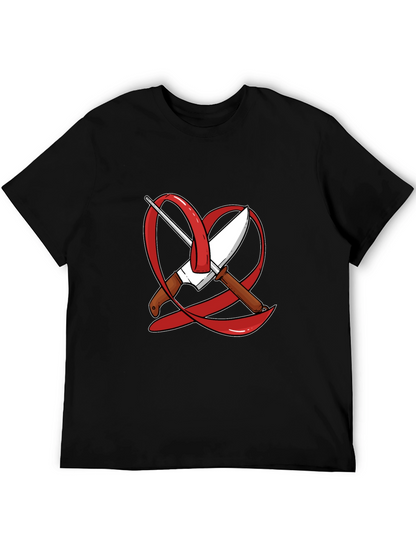 Chefs Heart T-Shirt - Culinary Love Tee