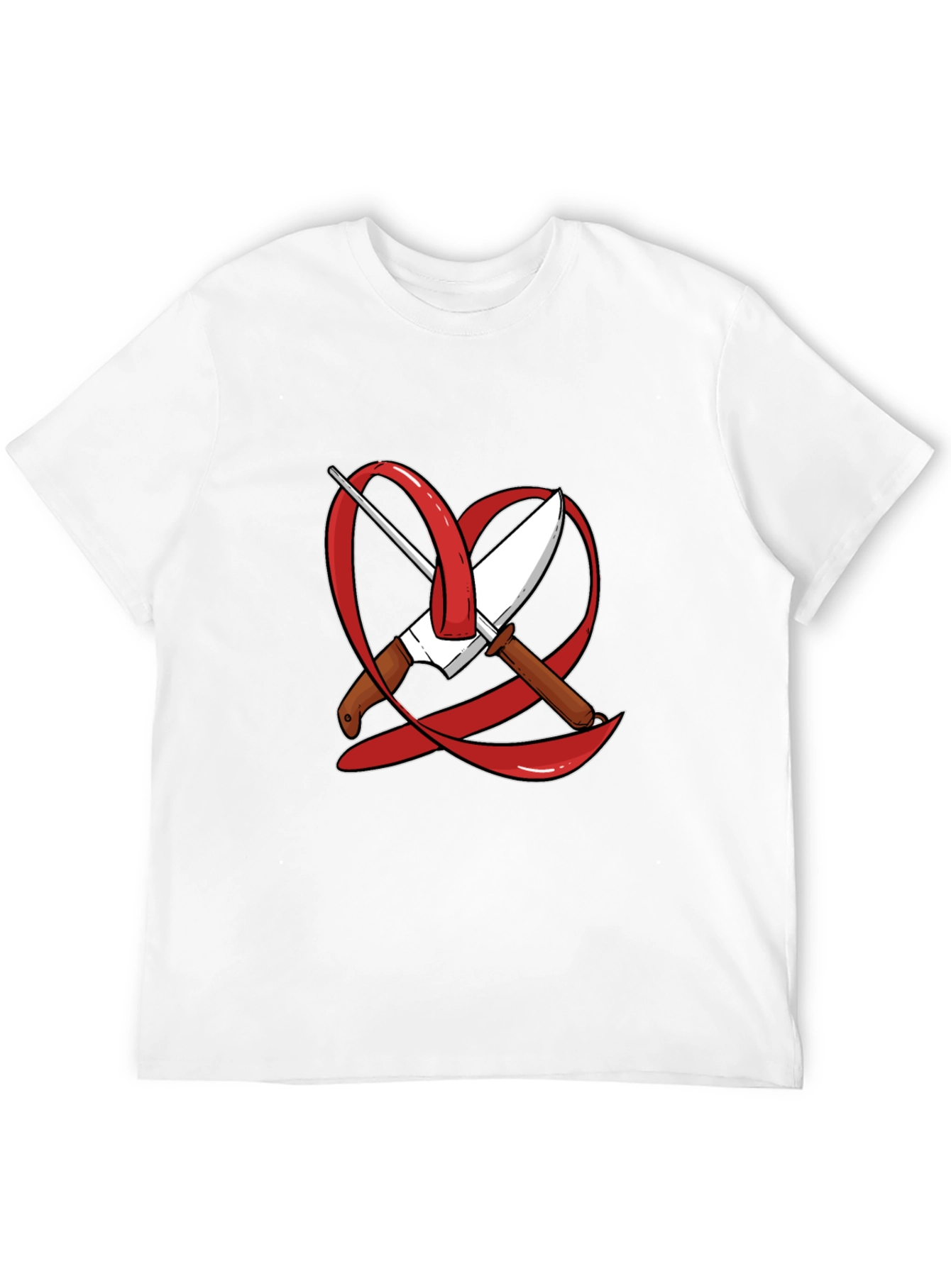 Chefs Heart T-Shirt - Culinary Love Tee