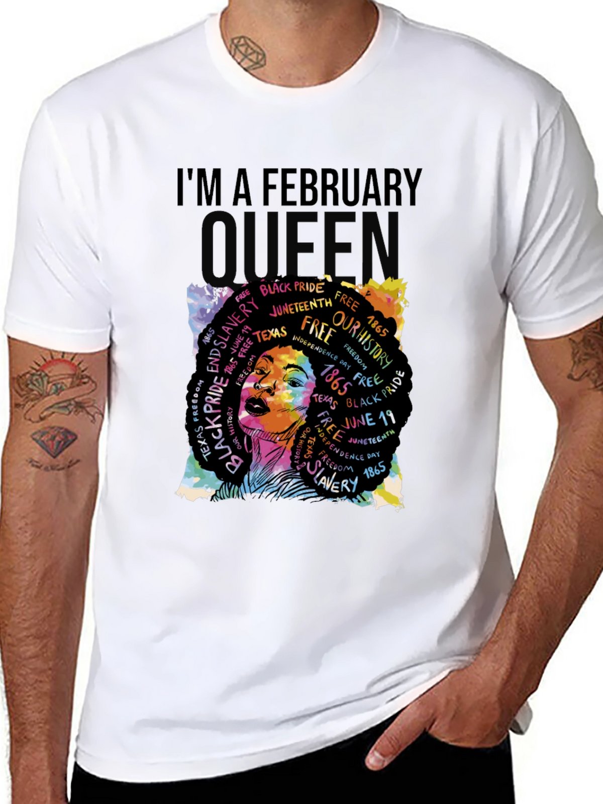 February Queen Black History T-Shirt