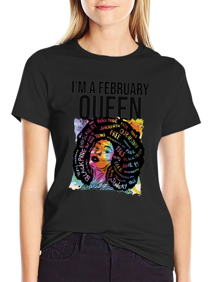 February Queen Black History T-Shirt