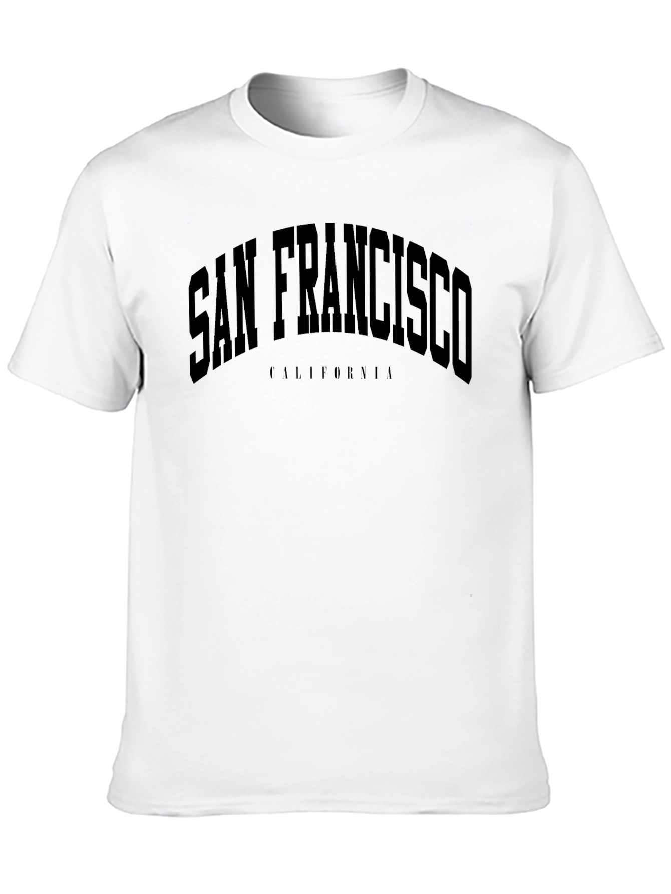 San Francisco California Crew Neck T-Shirt