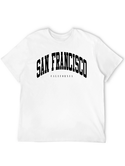 San Francisco California Crew Neck T-Shirt