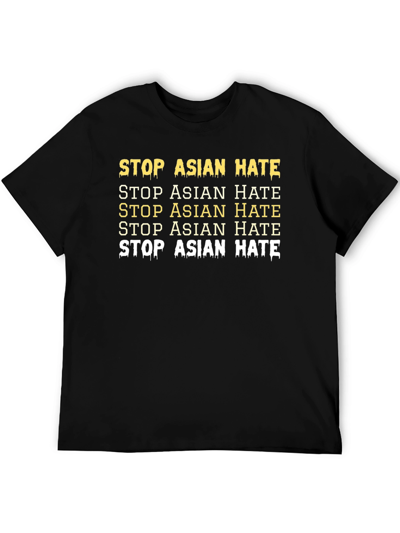 Stop Asian Hate Graphic Tee - Unisex Activism T-Shirt