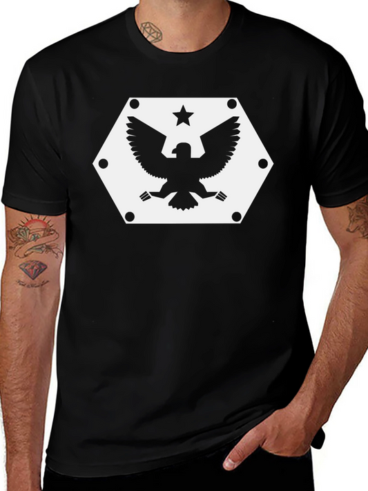 Eagle Star Graphic Tee - Black T-Shirt