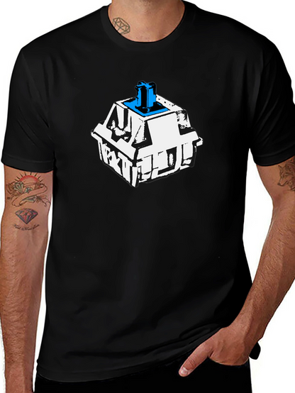 Keyboard Switch Graphic Tee - Cool Tech Shirt