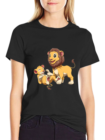 Lion King T-Shirt - Simba and Mufasa