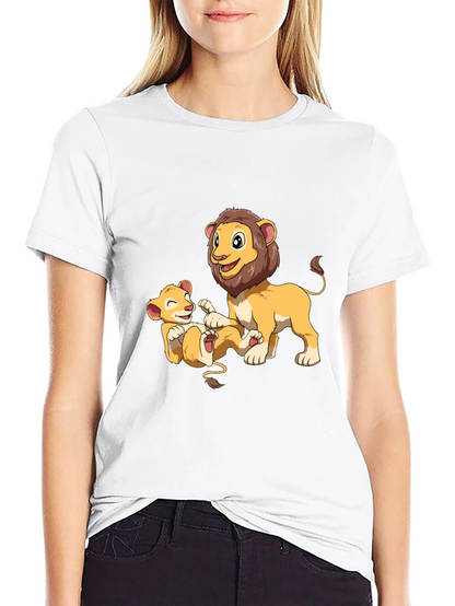 Lion King T-Shirt - Simba and Mufasa