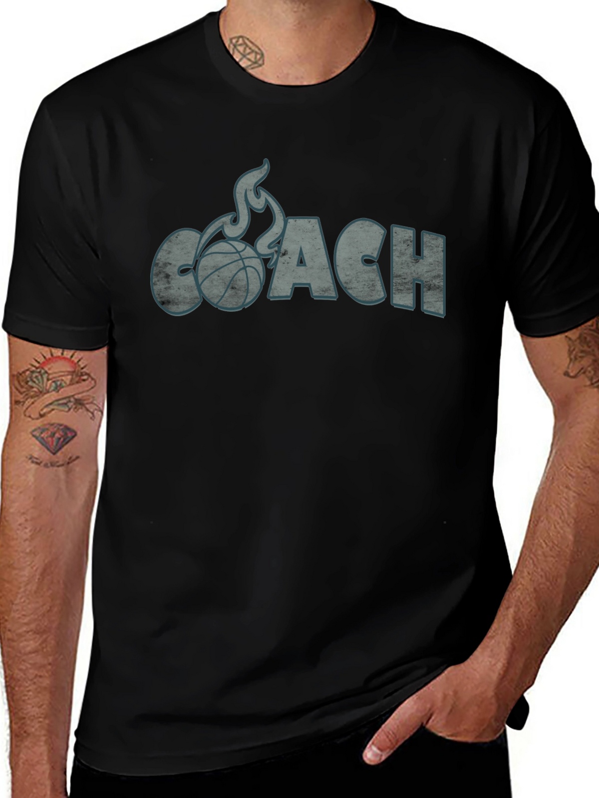 Basketball Coach T-Shirt - Graphic Tee