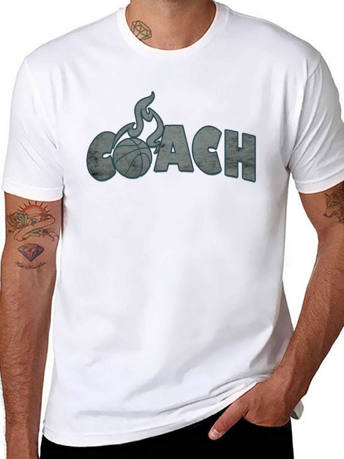 Basketball Coach T-Shirt - Graphic Tee