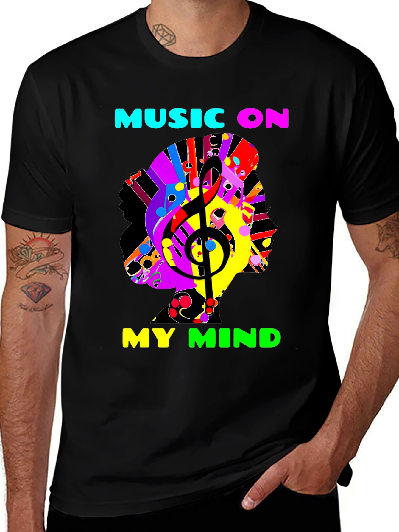 Music on My Mind Graphic Tee