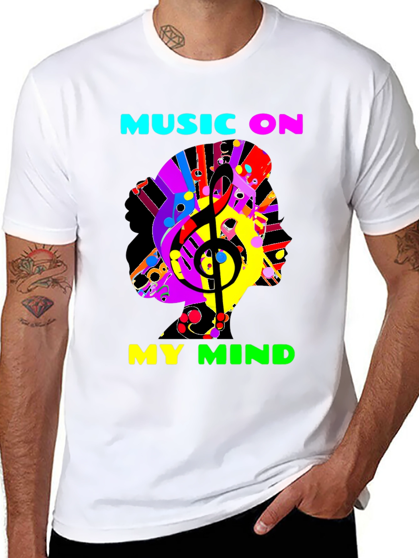 Music on My Mind Graphic Tee
