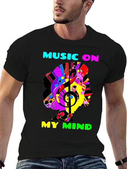 Music on My Mind Graphic Tee