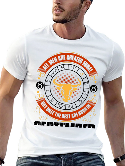 Taurus Zodiac Tee - All Men Are Created Equal