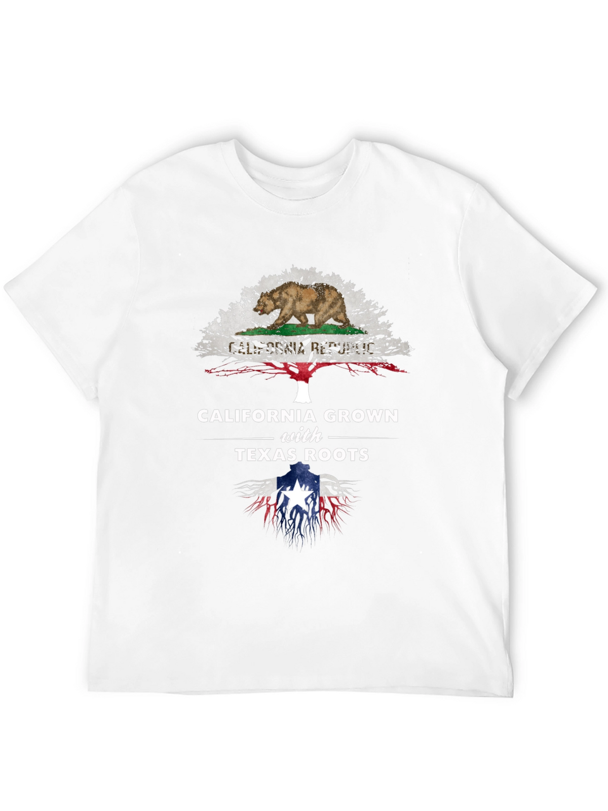 California Grown with Texas Roots Graphic Tee