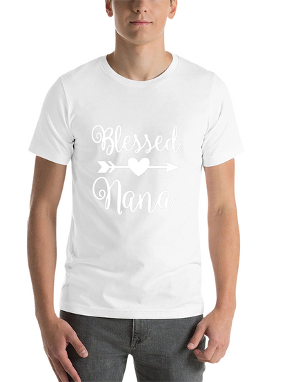 Blessed Nana T-Shirt - Heart Arrow Design