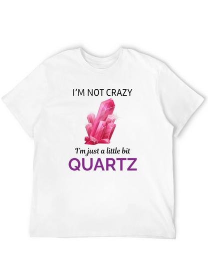 Funny Quartz Crystal Graphic T-Shirt