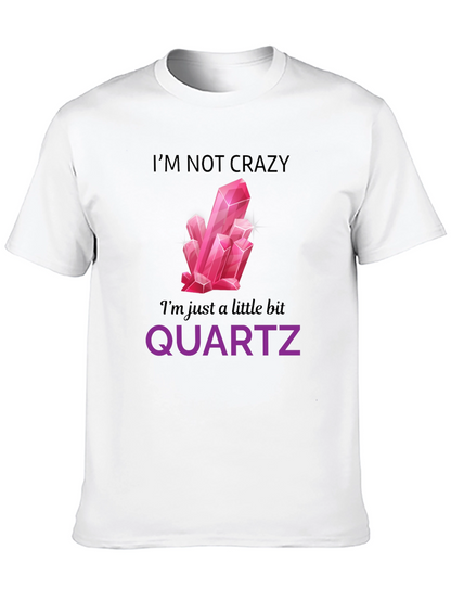 Funny Quartz Crystal Graphic T-Shirt