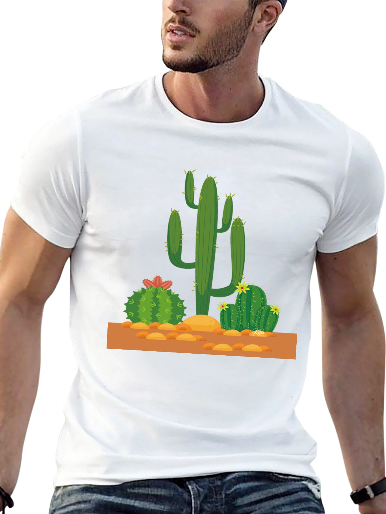 Cactus Graphic Tee - Desert Style