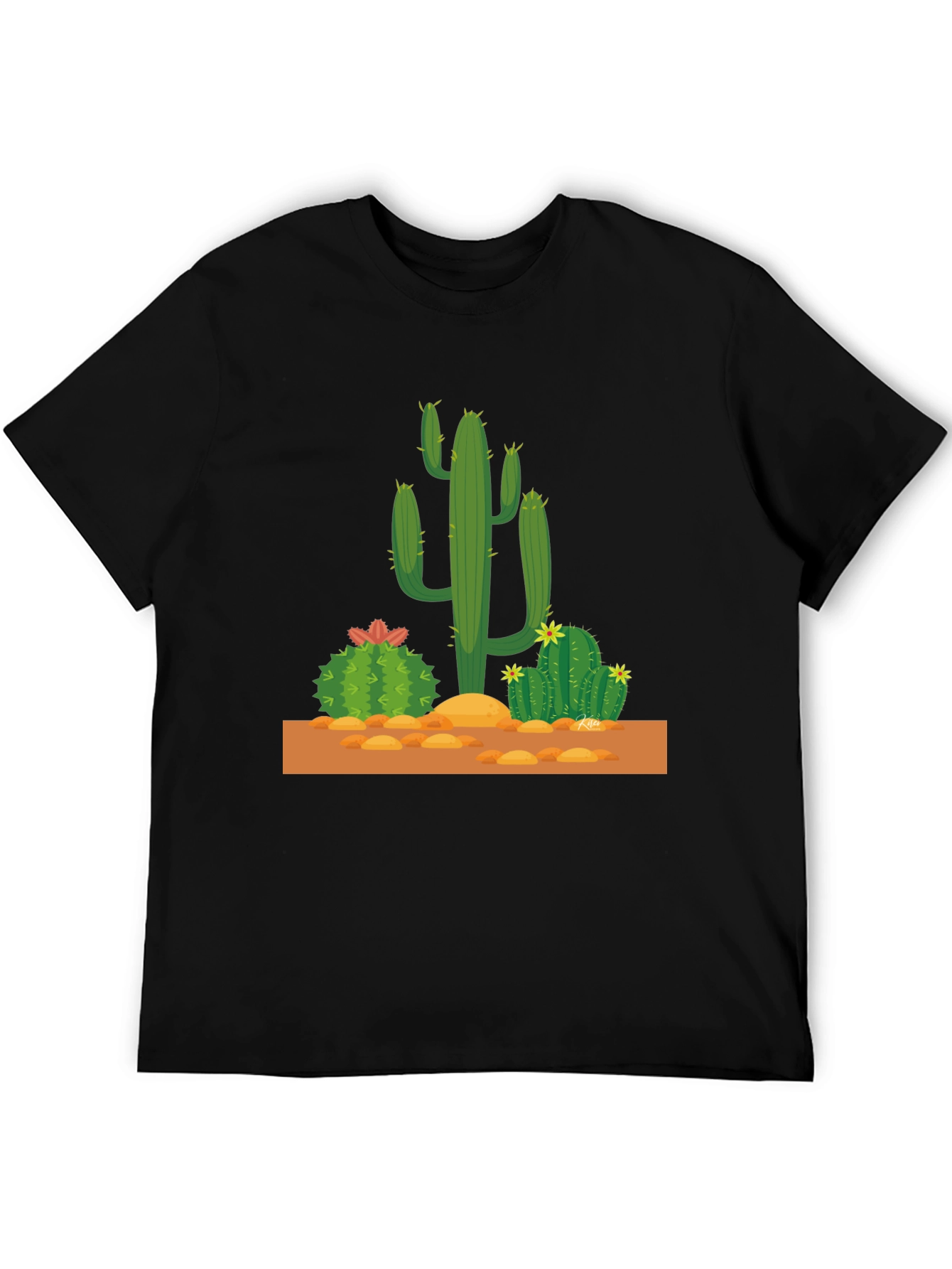 Cactus Graphic Tee - Desert Style