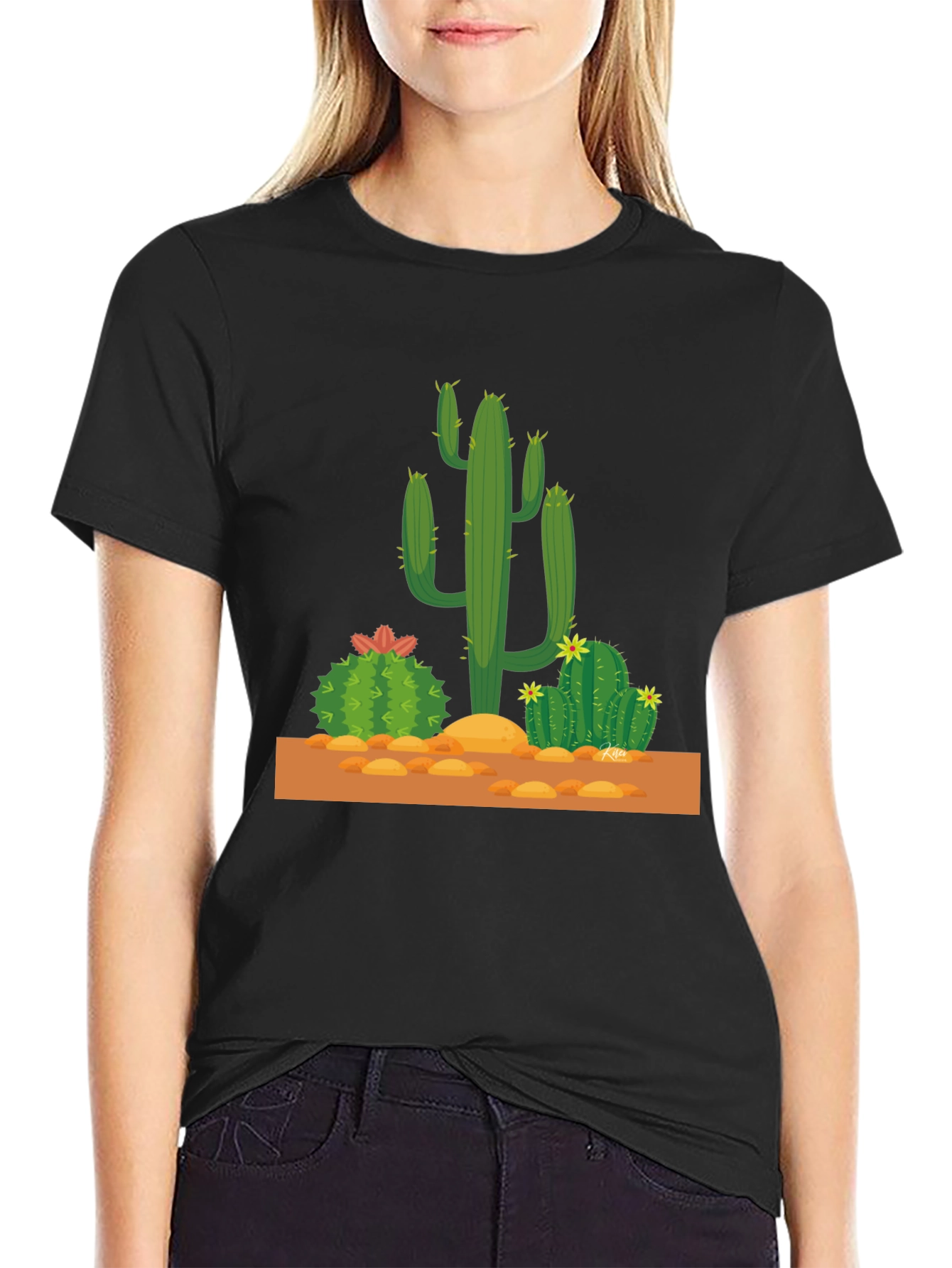 Cactus Graphic Tee - Desert Style