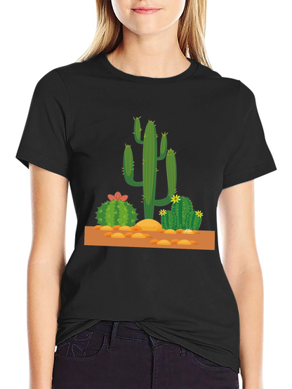 Cactus Graphic Tee - Desert Style