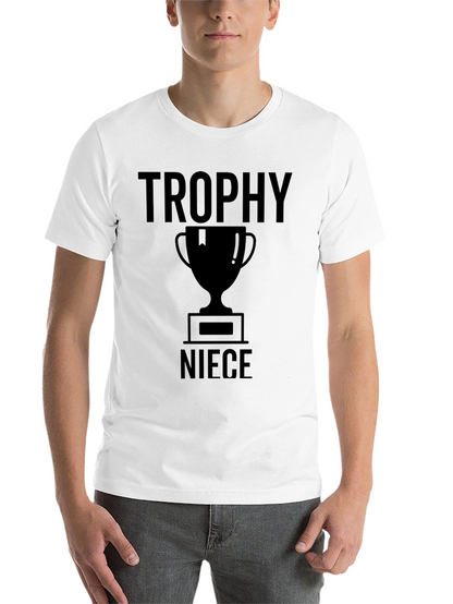 Trophy Niece Graphic Tee - Black Cotton T-Shirt