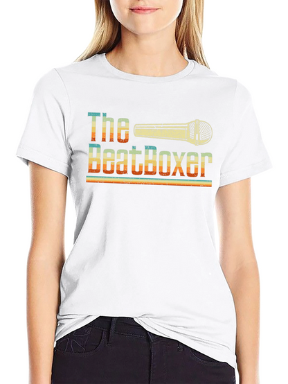 The Beatboxer Retro Style Graphic T-Shirt