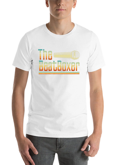 The Beatboxer Retro Style Graphic T-Shirt