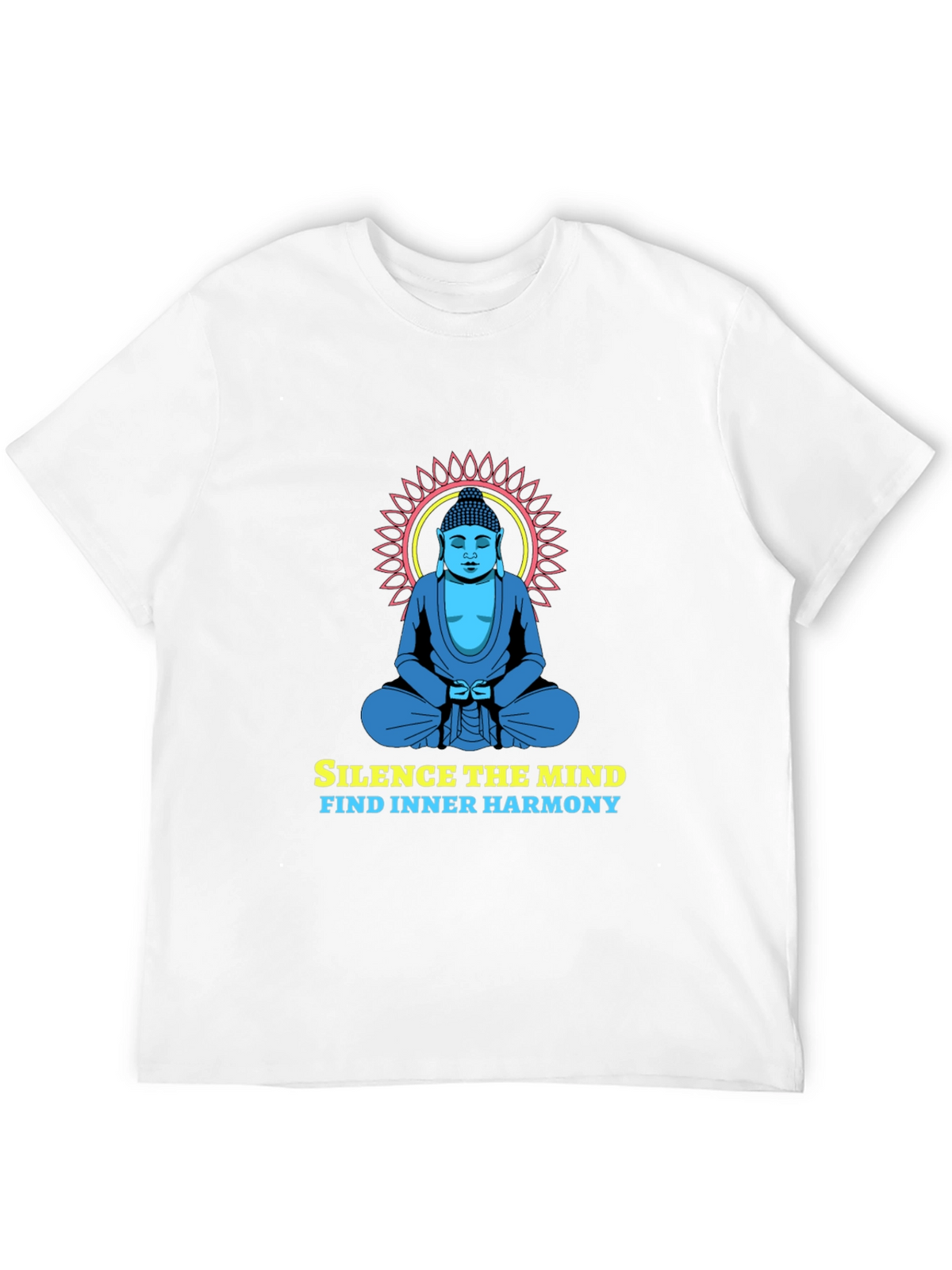 Mindful Harmony Tee - Buddha Graphic T-Shirt