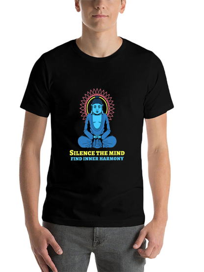 Mindful Harmony Tee - Buddha Graphic T-Shirt