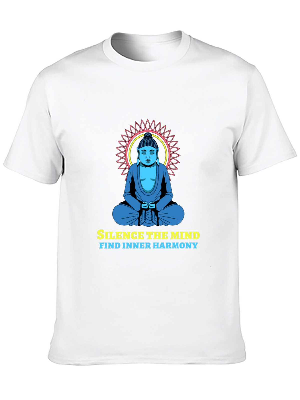 Mindful Harmony Tee - Buddha Graphic T-Shirt