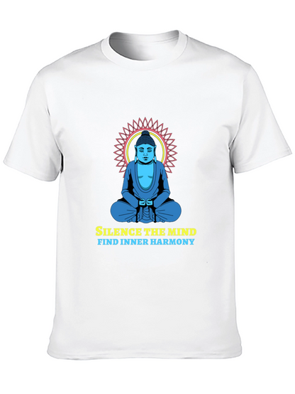 Mindful Harmony Tee - Buddha Graphic T-Shirt