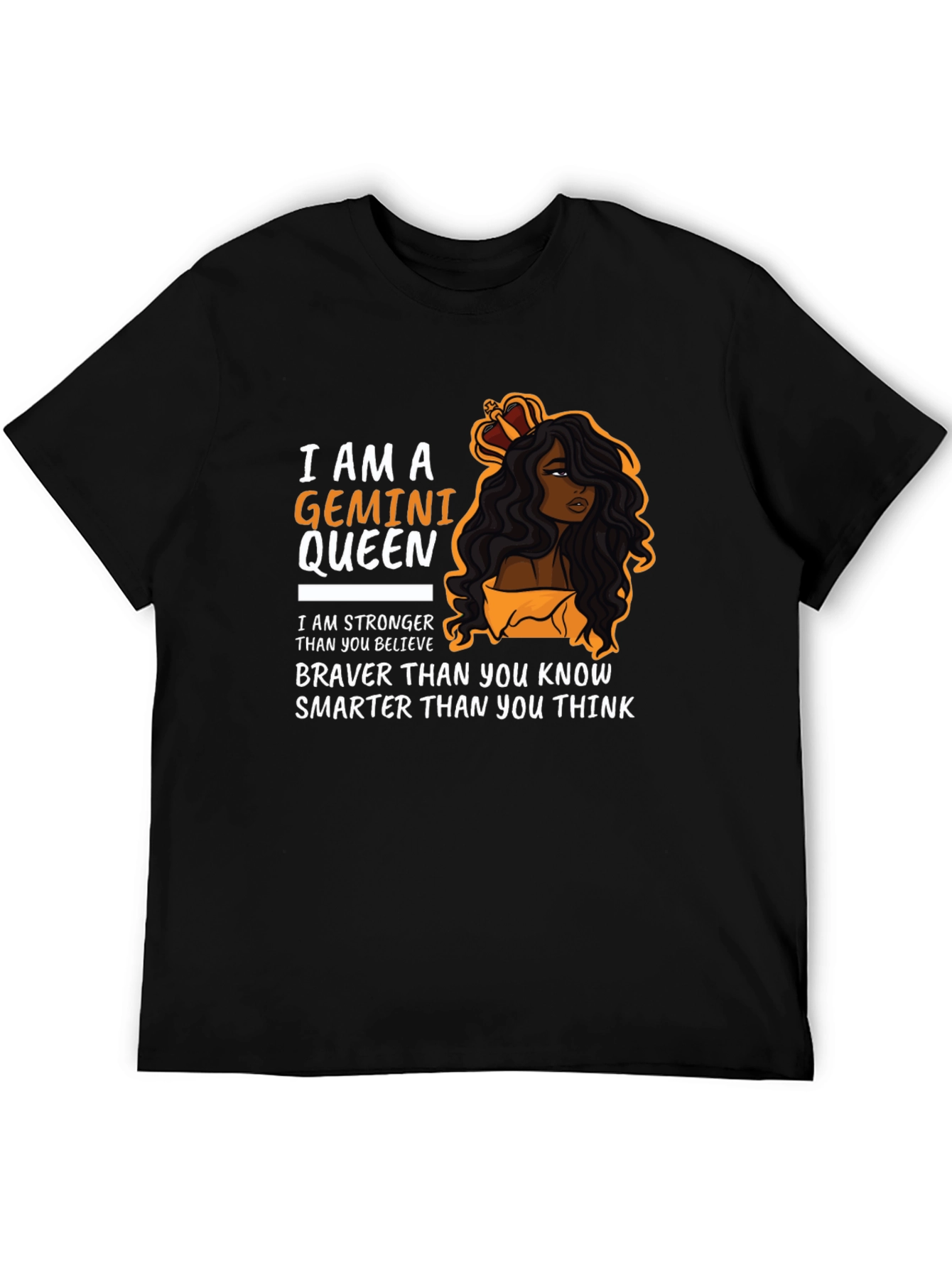 Gemini Queen Graphic Tee - Zodiac Birthday Gift