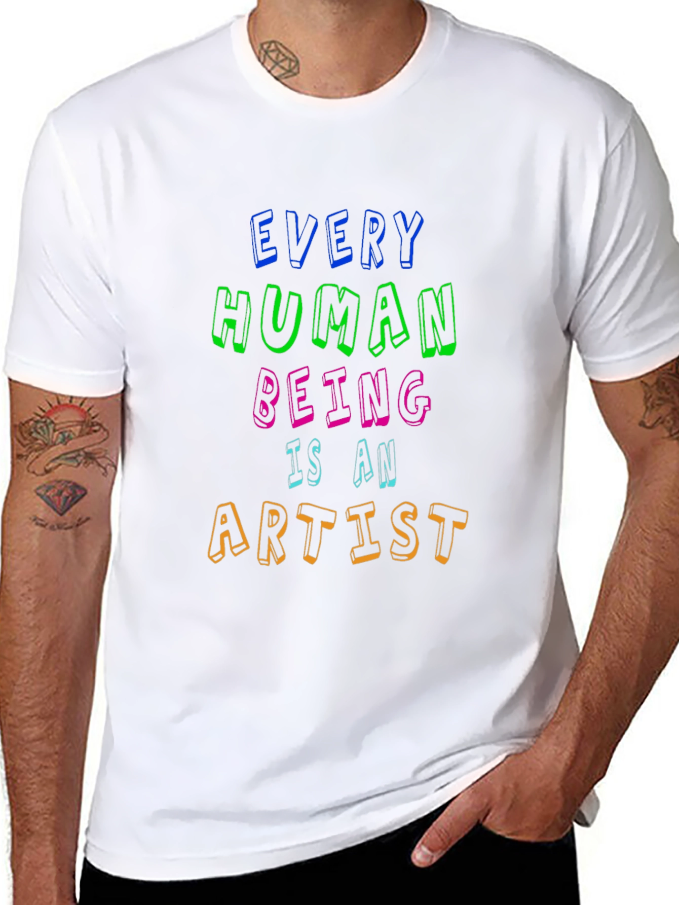 Every Human Being Is An Artist Tee