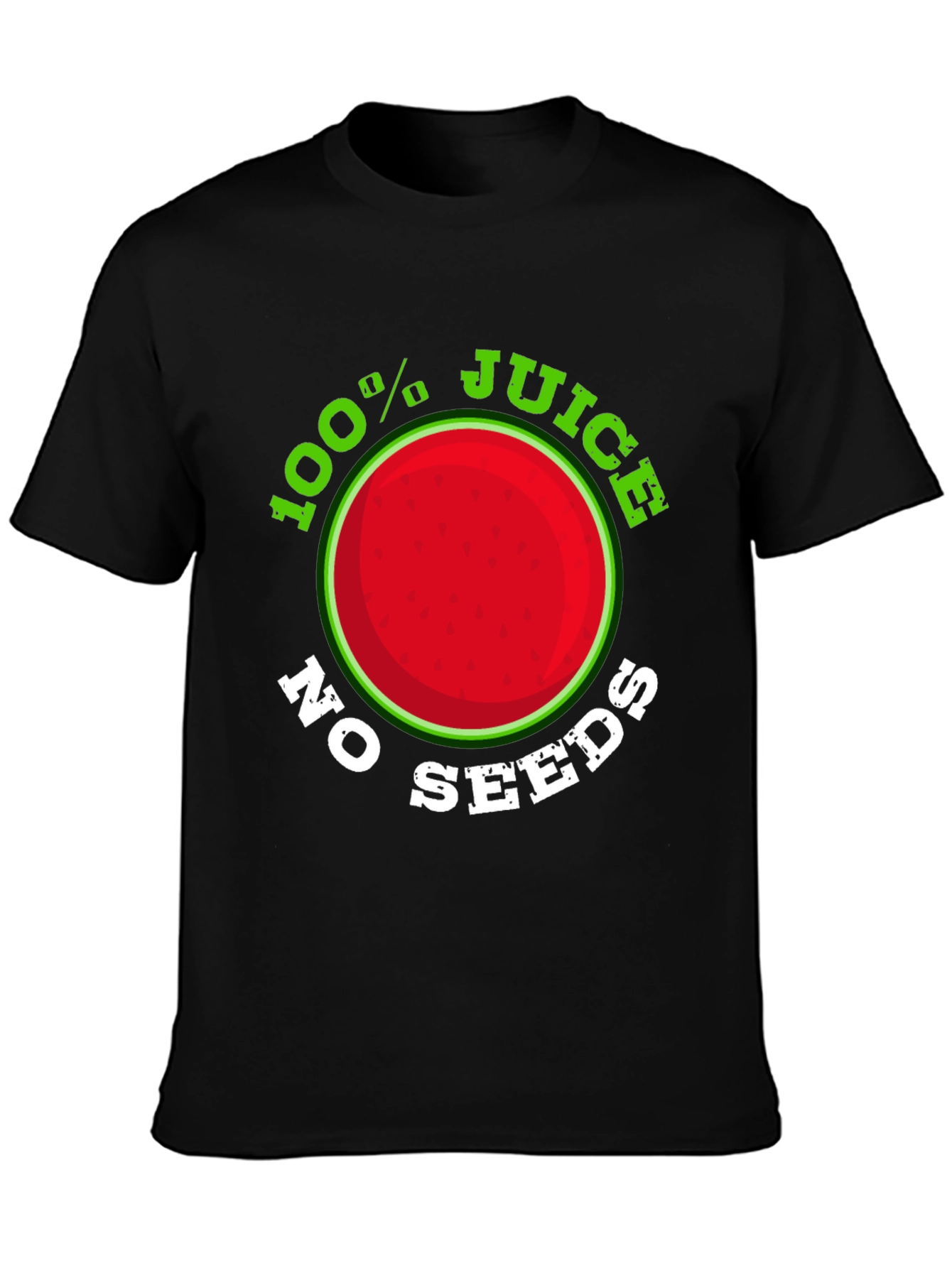 100% Juice No Seeds Graphic T-Shirt