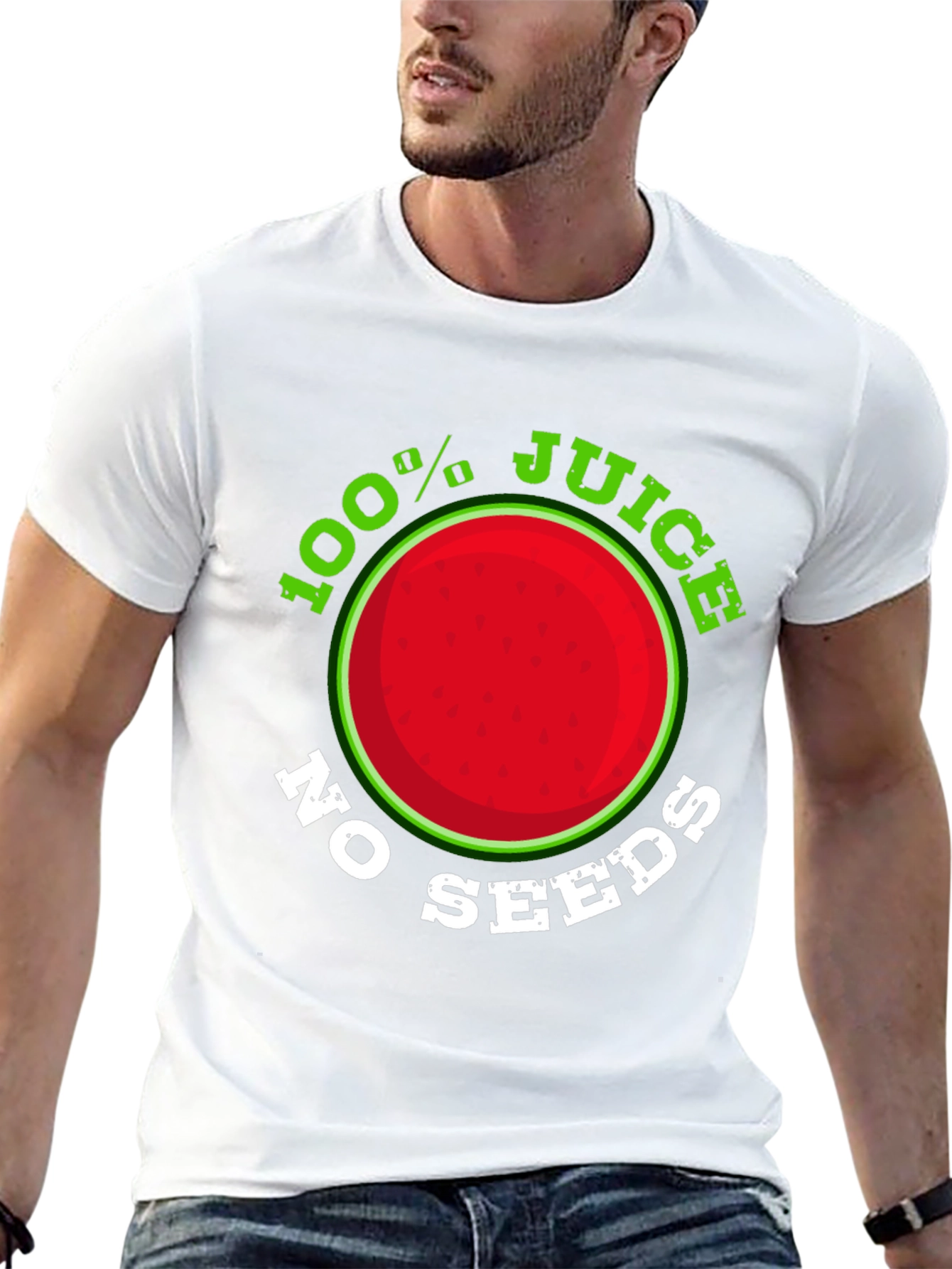 100% Juice No Seeds Graphic T-Shirt