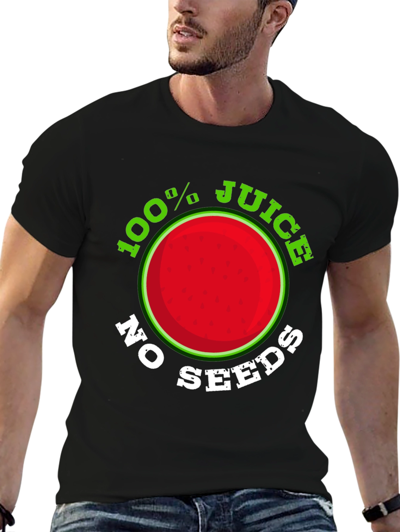 100% Juice No Seeds Graphic T-Shirt