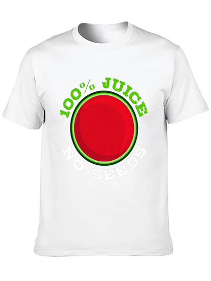 100% Juice No Seeds Graphic T-Shirt