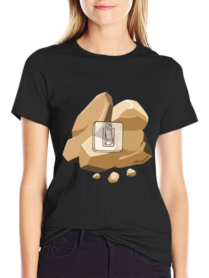 Rock Switch T-Shirt - Funny Geology Pun Tee